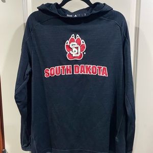 South Dakota Coyotes Long Sleeve Hooded T-Shirt